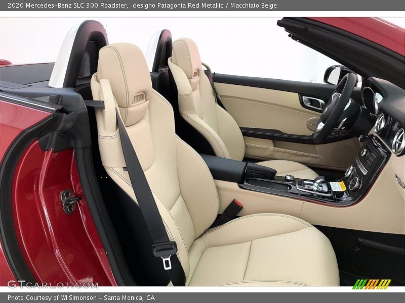 Front Seat of 2020 SLC 300 Roadster