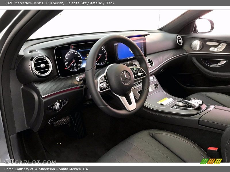 Selenite Grey Metallic / Black 2020 Mercedes-Benz E 350 Sedan
