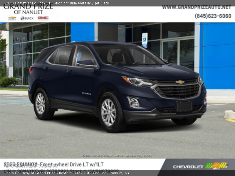 Midnight Blue Metallic / Jet Black 2020 Chevrolet Equinox LT