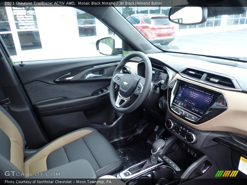 Front Seat of 2021 TrailBlazer ACTIV AWD