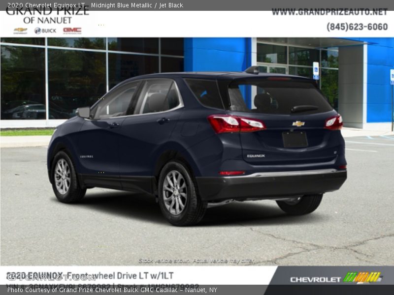 Midnight Blue Metallic / Jet Black 2020 Chevrolet Equinox LT