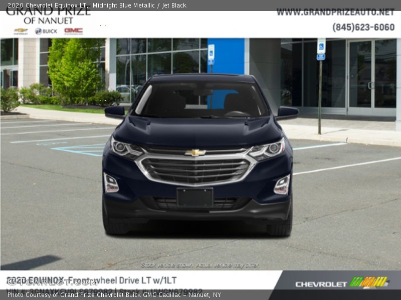 Midnight Blue Metallic / Jet Black 2020 Chevrolet Equinox LT
