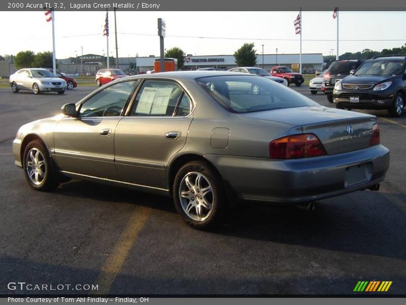 Laguna Green Metallic / Ebony 2000 Acura TL 3.2