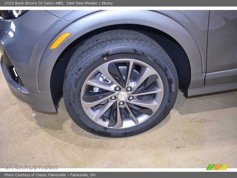 Satin Steel Metallic / Ebony 2020 Buick Encore GX Select AWD