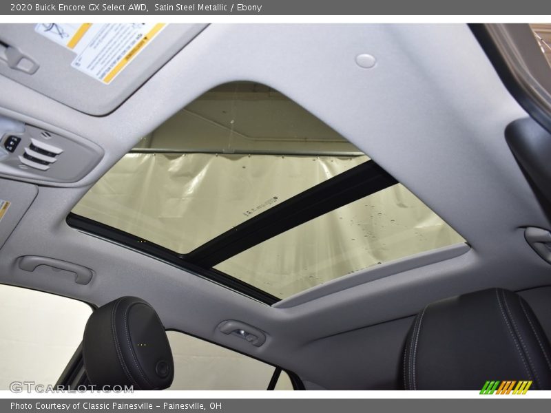 Satin Steel Metallic / Ebony 2020 Buick Encore GX Select AWD