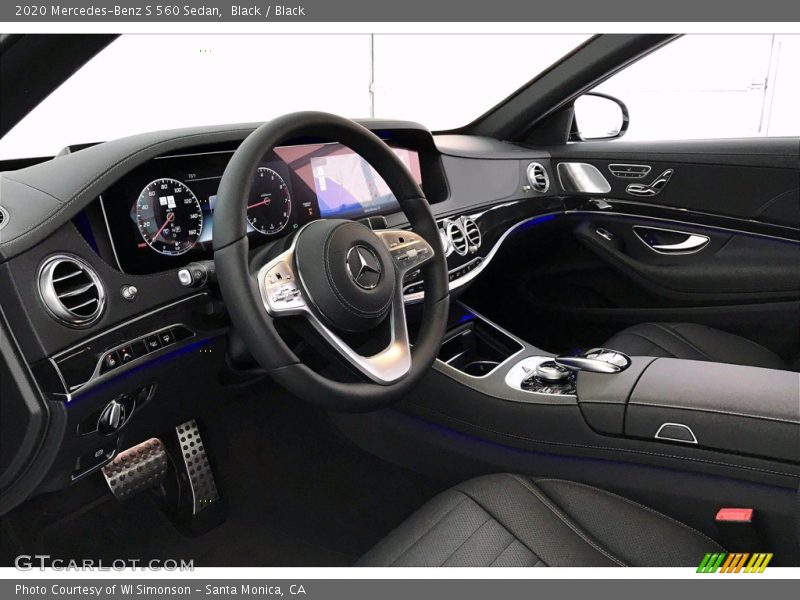 Black / Black 2020 Mercedes-Benz S 560 Sedan