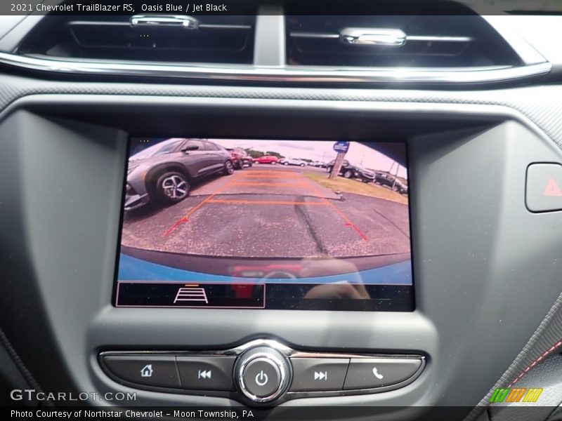 Controls of 2021 TrailBlazer RS