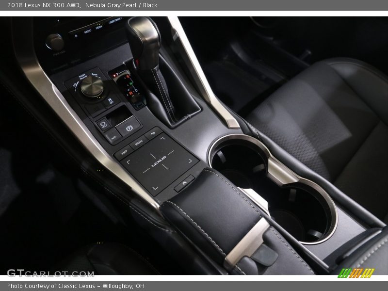 Nebula Gray Pearl / Black 2018 Lexus NX 300 AWD
