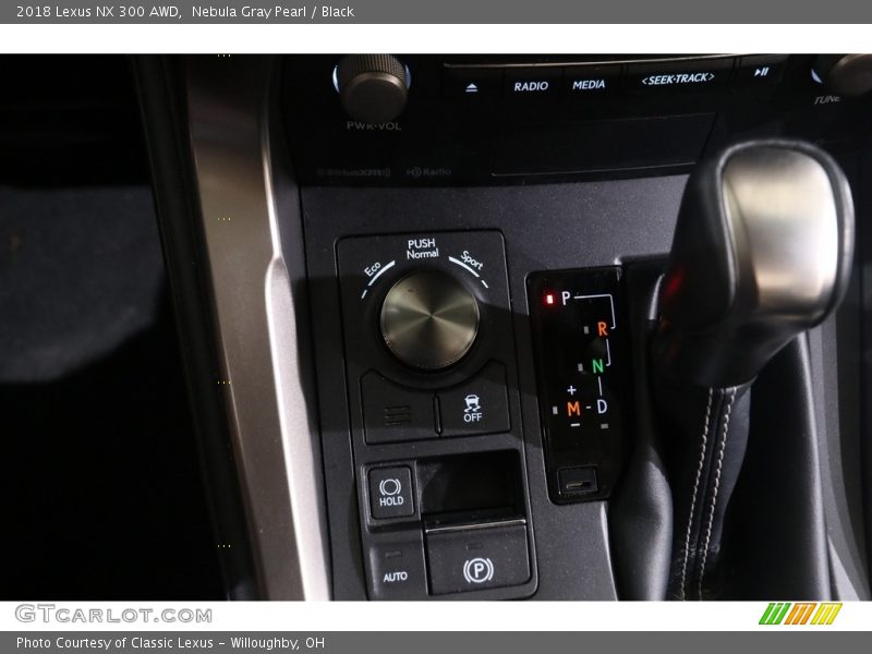 Nebula Gray Pearl / Black 2018 Lexus NX 300 AWD