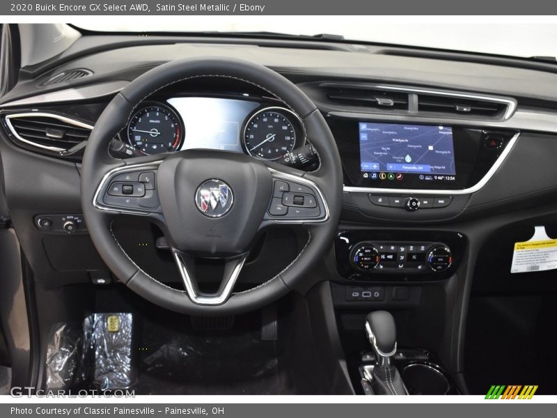Satin Steel Metallic / Ebony 2020 Buick Encore GX Select AWD