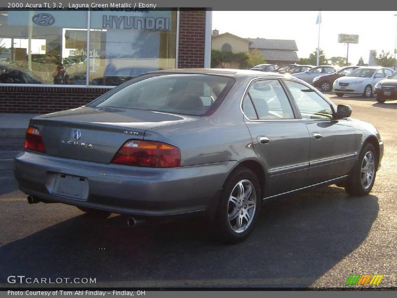 Laguna Green Metallic / Ebony 2000 Acura TL 3.2