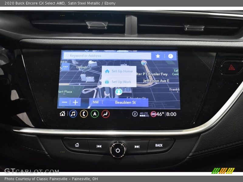 Satin Steel Metallic / Ebony 2020 Buick Encore GX Select AWD