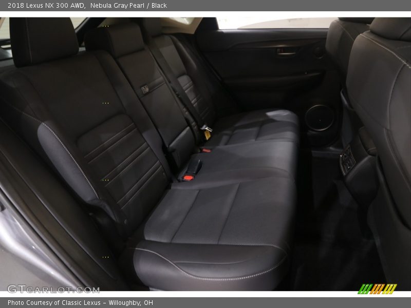 Nebula Gray Pearl / Black 2018 Lexus NX 300 AWD