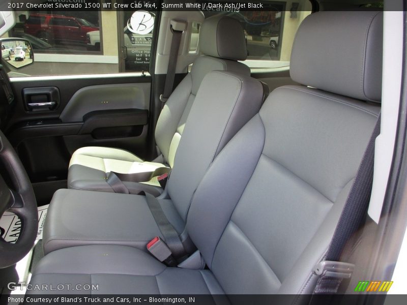Summit White / Dark Ash/Jet Black 2017 Chevrolet Silverado 1500 WT Crew Cab 4x4