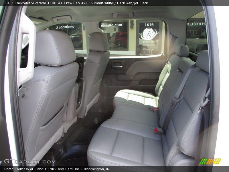 Summit White / Dark Ash/Jet Black 2017 Chevrolet Silverado 1500 WT Crew Cab 4x4