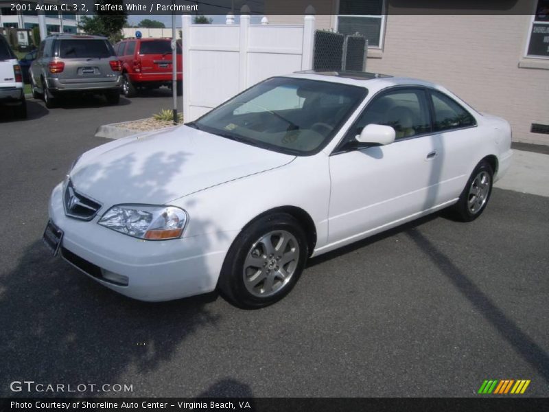 Taffeta White / Parchment 2001 Acura CL 3.2