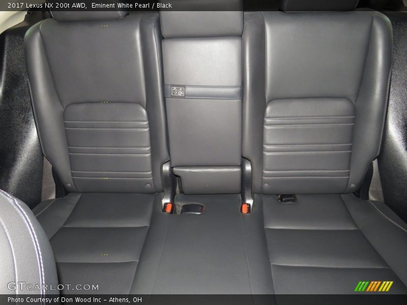 Eminent White Pearl / Black 2017 Lexus NX 200t AWD