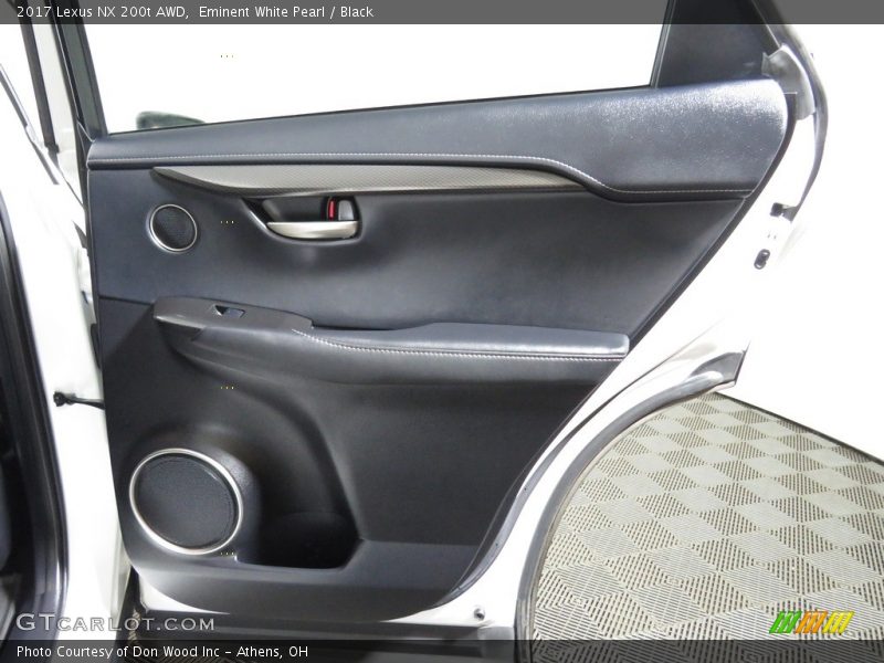 Eminent White Pearl / Black 2017 Lexus NX 200t AWD