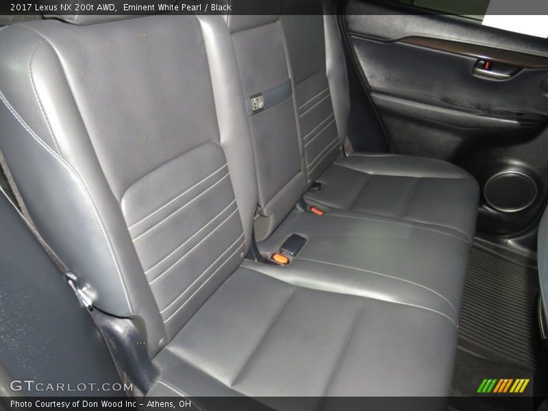 Eminent White Pearl / Black 2017 Lexus NX 200t AWD