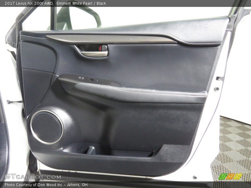 Eminent White Pearl / Black 2017 Lexus NX 200t AWD