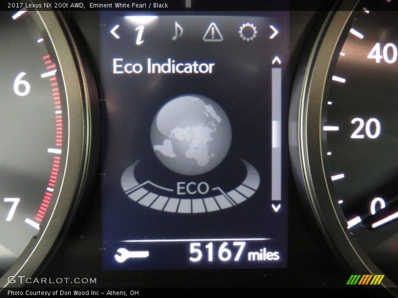 Eminent White Pearl / Black 2017 Lexus NX 200t AWD