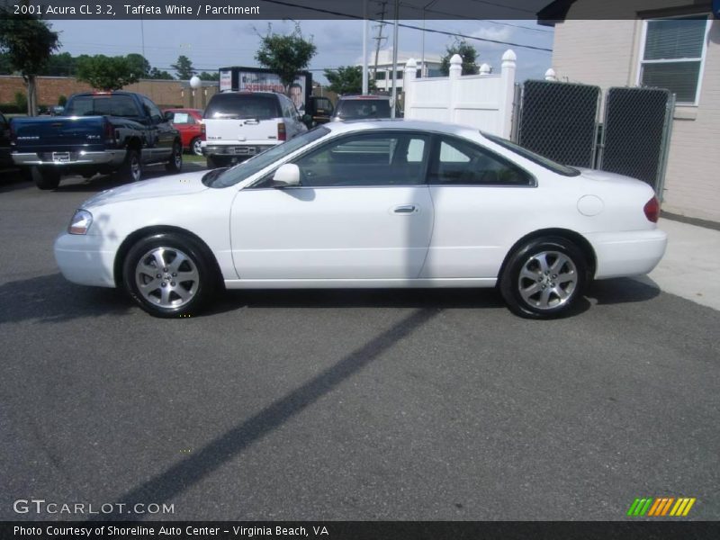 Taffeta White / Parchment 2001 Acura CL 3.2