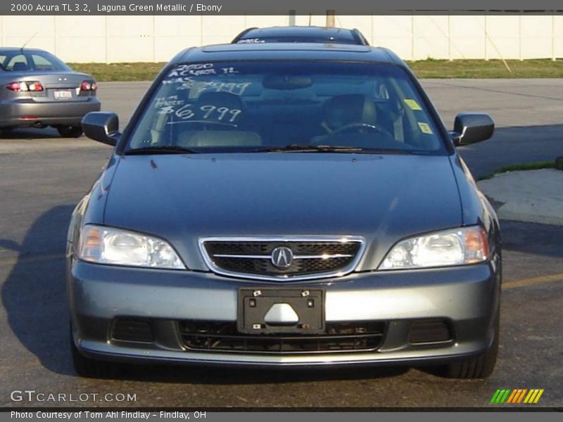 Laguna Green Metallic / Ebony 2000 Acura TL 3.2