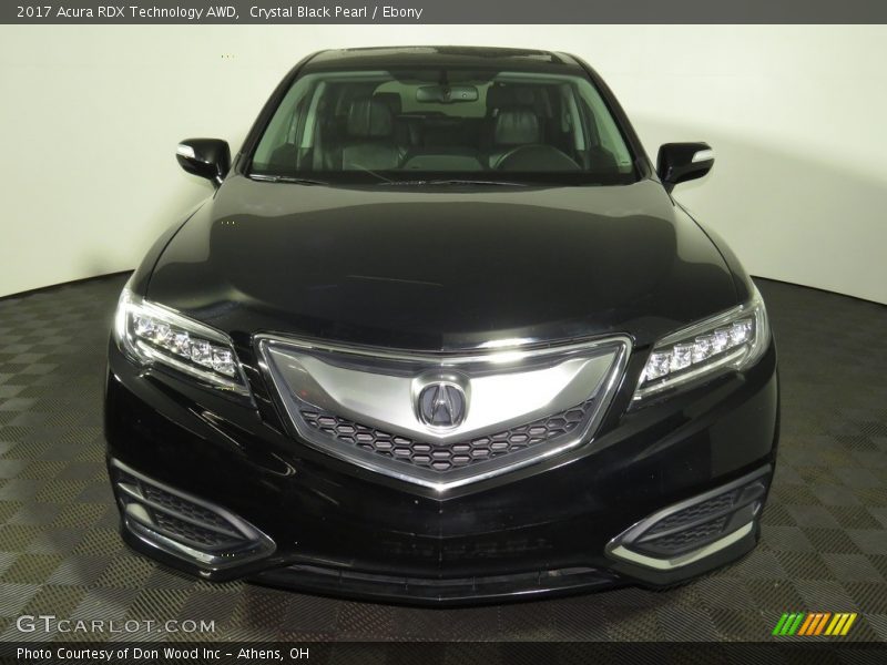 Crystal Black Pearl / Ebony 2017 Acura RDX Technology AWD