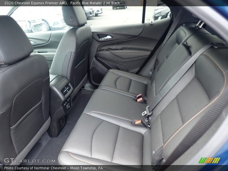Pacific Blue Metallic / Jet Black 2020 Chevrolet Equinox Premier AWD