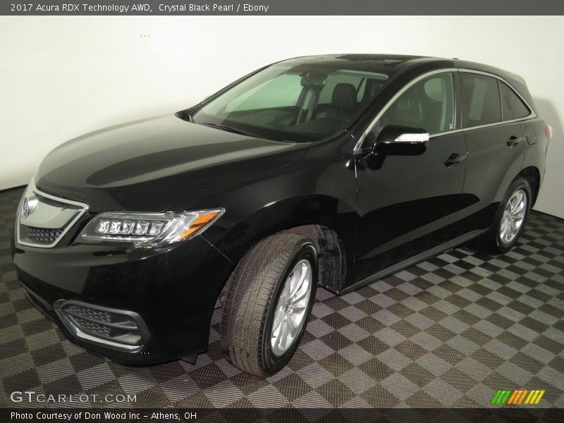 Crystal Black Pearl / Ebony 2017 Acura RDX Technology AWD