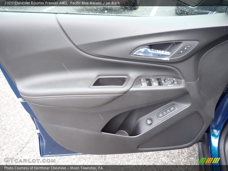 Pacific Blue Metallic / Jet Black 2020 Chevrolet Equinox Premier AWD