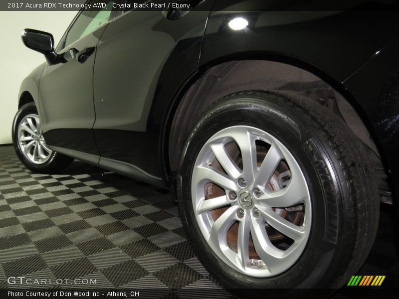Crystal Black Pearl / Ebony 2017 Acura RDX Technology AWD