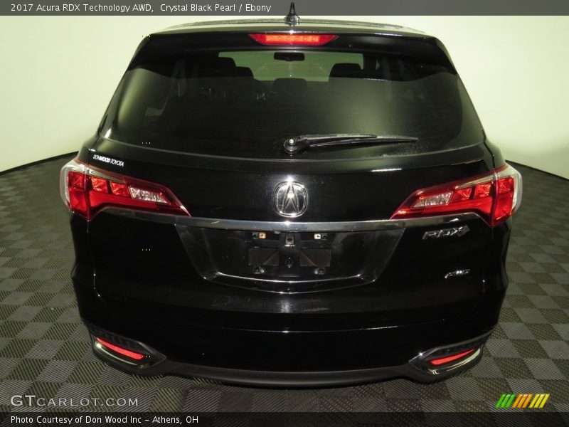 Crystal Black Pearl / Ebony 2017 Acura RDX Technology AWD