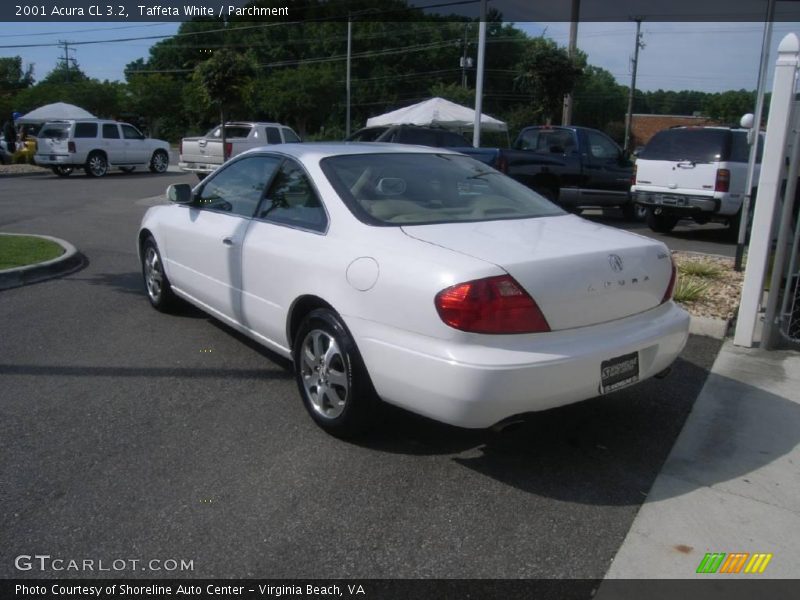 Taffeta White / Parchment 2001 Acura CL 3.2