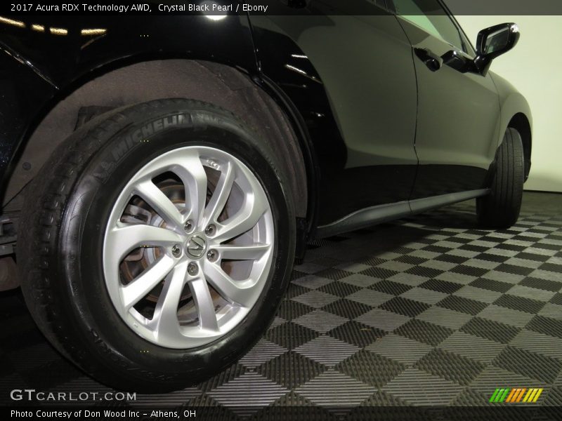 Crystal Black Pearl / Ebony 2017 Acura RDX Technology AWD