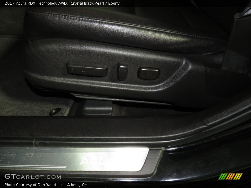 Crystal Black Pearl / Ebony 2017 Acura RDX Technology AWD