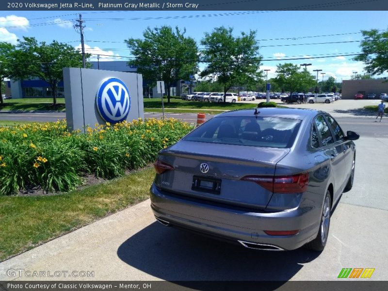 Platinum Gray Metallic / Storm Gray 2020 Volkswagen Jetta R-Line