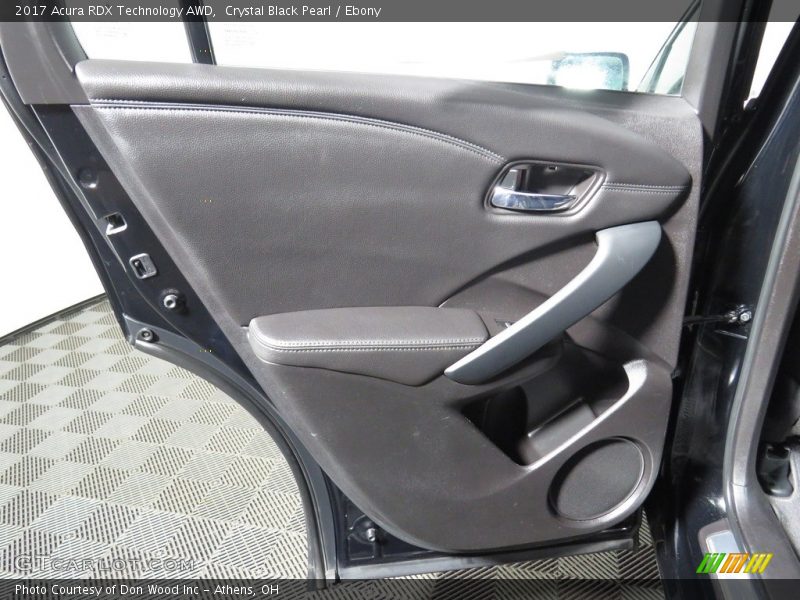 Crystal Black Pearl / Ebony 2017 Acura RDX Technology AWD
