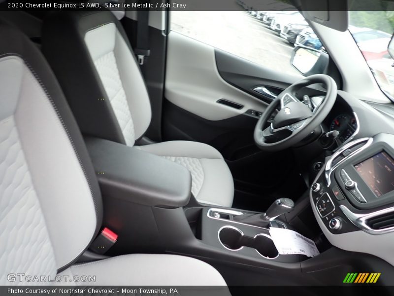 Silver Ice Metallic / Ash Gray 2020 Chevrolet Equinox LS AWD