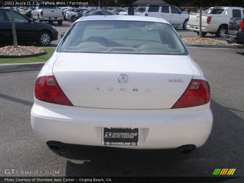 Taffeta White / Parchment 2001 Acura CL 3.2