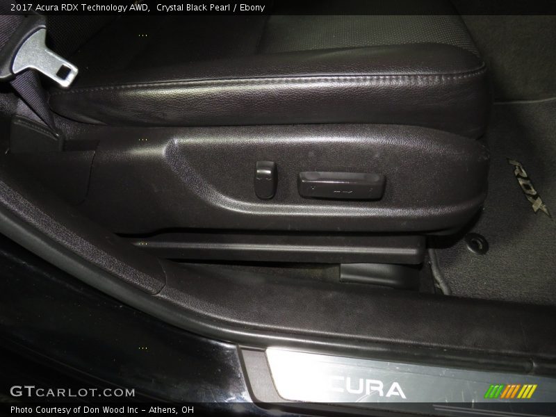 Crystal Black Pearl / Ebony 2017 Acura RDX Technology AWD