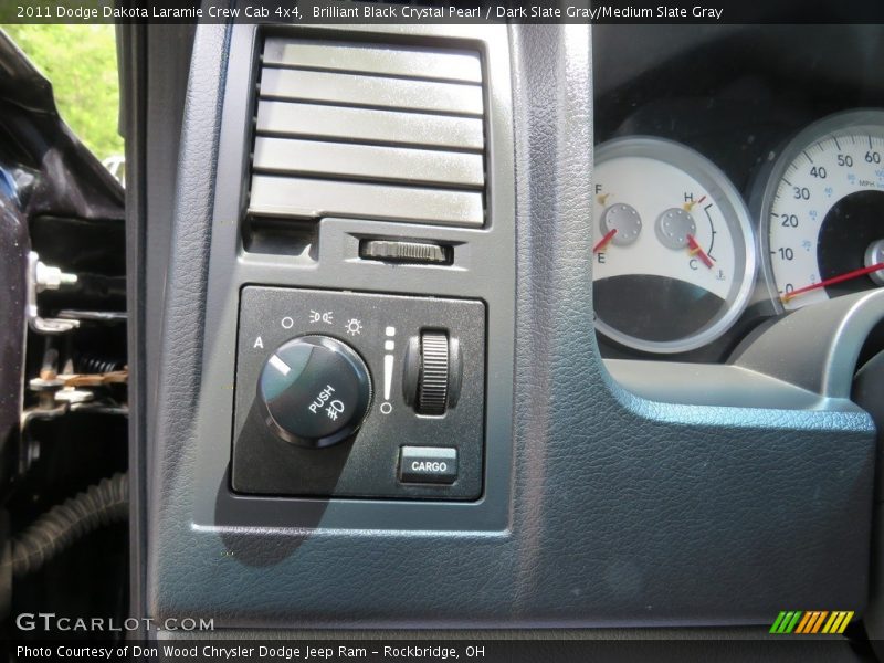 Controls of 2011 Dakota Laramie Crew Cab 4x4