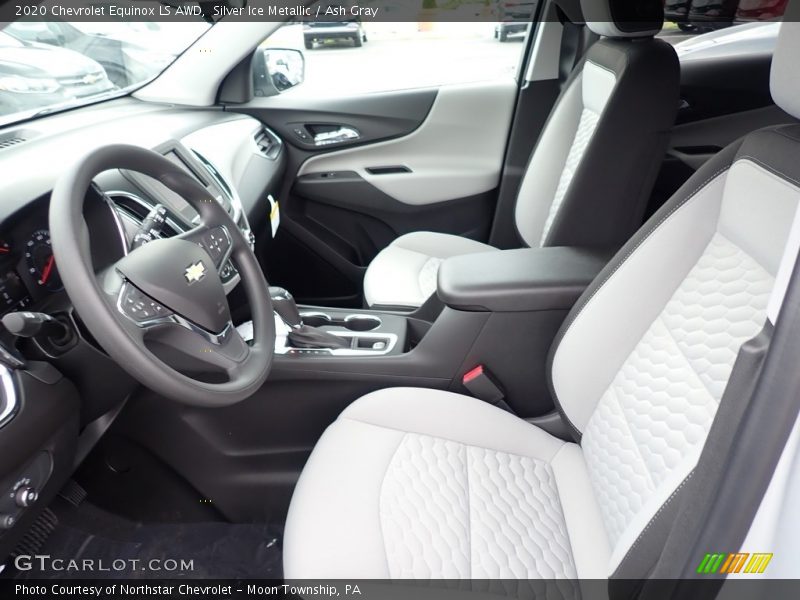 Silver Ice Metallic / Ash Gray 2020 Chevrolet Equinox LS AWD
