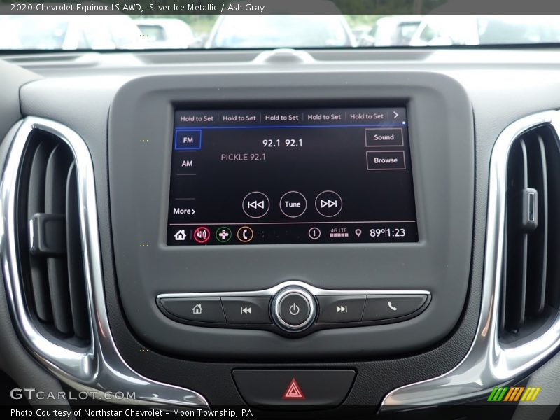 Silver Ice Metallic / Ash Gray 2020 Chevrolet Equinox LS AWD