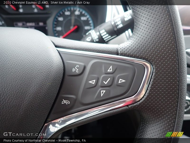 Silver Ice Metallic / Ash Gray 2020 Chevrolet Equinox LS AWD