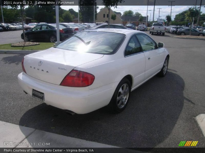 Taffeta White / Parchment 2001 Acura CL 3.2
