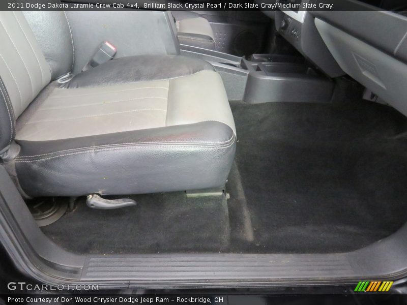 Front Seat of 2011 Dakota Laramie Crew Cab 4x4