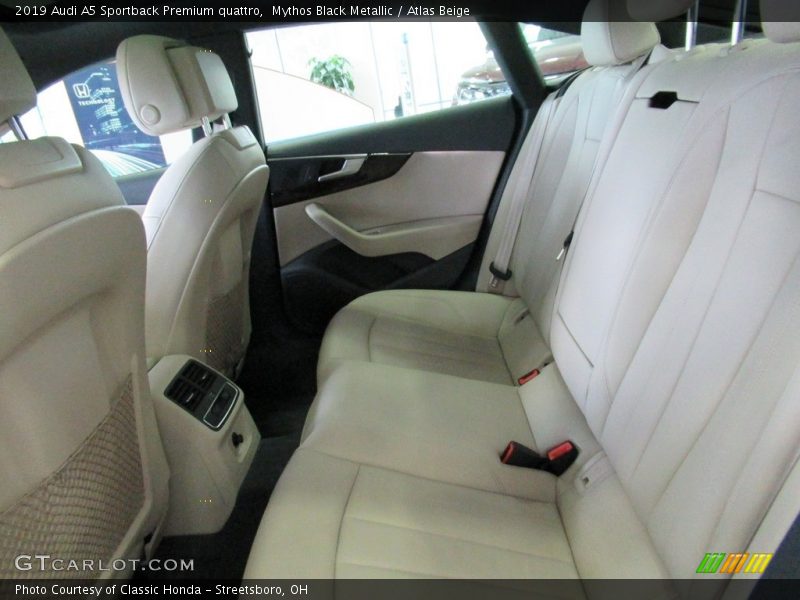 Rear Seat of 2019 A5 Sportback Premium quattro