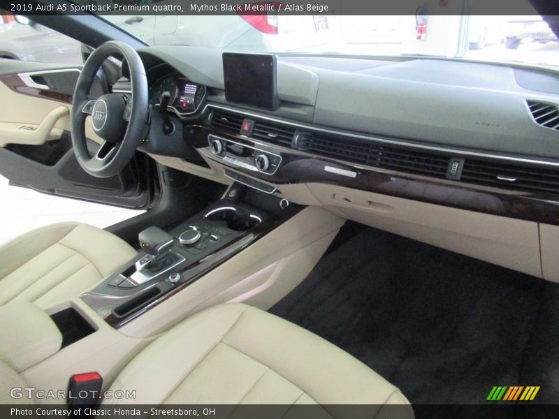 Dashboard of 2019 A5 Sportback Premium quattro