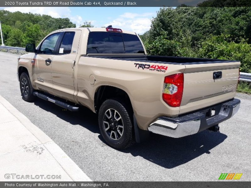 Quicksand / Black 2020 Toyota Tundra TRD Off Road Double Cab 4x4